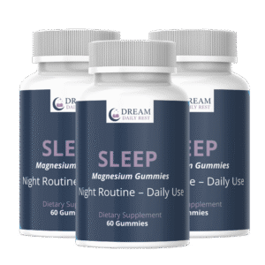 Sleep Magnesium Gummies (3 Bottles - 60 Gummies)